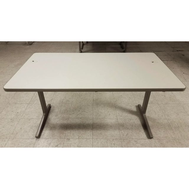 Mid-Century Modern Herman Miller Action Office Table For Sale - Image 9 of 13