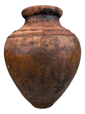 Large Antique Terracotta Jar, 1890s