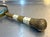 Large Brass/Mother-of-Pearl Magnifying Glass For Sale - Image 4 of 5