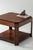 Dutch art deco coffee table produced around 1940. Square table with chamfered corners and black lacquered details. In good...