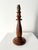 Turned Walnut Table Lamp, Britain, 1930s For Sale - Image 3 of 6