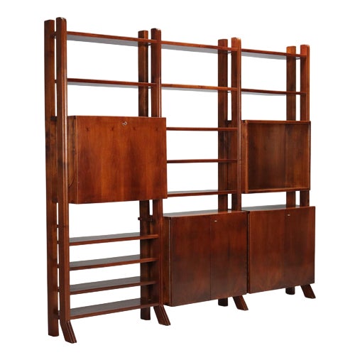 Mid-Century Bookcase, 1940s-1950s For Sale