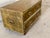 Wood Vintage Attributed to Sarried Spanish Brass Clad Campaign Chest 2 Drawer. For Sale - Image 7 of 8