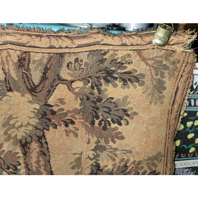 1930s 1930s French Country Scene Tapestry For Sale - Image 5 of 9