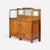 Art Nouveau Antique Art Nouveau Style Oak & Mahogany Sideboard With Mirrored Backdrop For Sale - Image 3 of 8