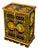 Early 19th Century Indian Mughal Hand-Painted Polychrome Cabinet With Royal Portraits For Sale