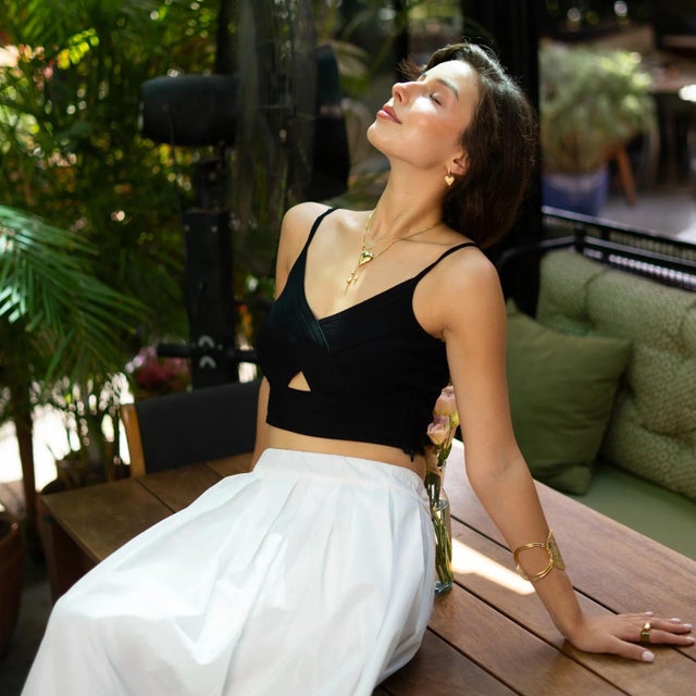 Contemporary Golden Tears of Love Necklace For Sale - Image 3 of 12