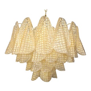 21st Century Amber Graniglia Rondine Chandelier by Fabio Ltd For Sale