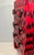 1990s Rick Oginz Signed 1999 Painted Wood Sculptural 6-Drawer Jewelry Cabinet For Sale - Image 5 of 11