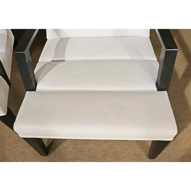 Mid 20th Century Mid 20th Century Letaher Lounge Chairs by Bright Co - 2 Pieces For Sale - Image 5 of 7