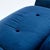 Blue Swivel Lounge Chair by Guido Faleschini for Mariani, Pace, 1970s For Sale - Image 8 of 9