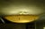 Metal Mid-Century Ceiling Lamp in Yellow Fiberglass and Brass, 1950s For Sale - Image 7 of 8