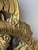 Large Regency Style Mirror with Carved and Gilded Wooden Side Panels, 1950s For Sale - Image 4 of 12