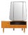 Mid-Century Design Dressing Table in Teak with Legs, 1960s For Sale