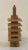 Asian Vintage Wooden Pagoda Model For Sale - Image 3 of 10