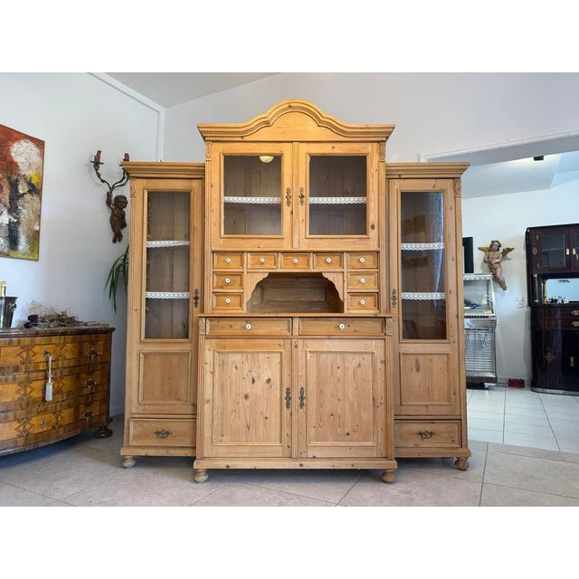 Wood Gründerzeit Wood Kitchen Cupboard, 1960s For Sale - Image 7 of 16