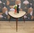 Mid-Century Modern Kidney-Shaped Cocktail Table with Pink Formica Top and Brass Details, 1950s For Sale - Image 3 of 11