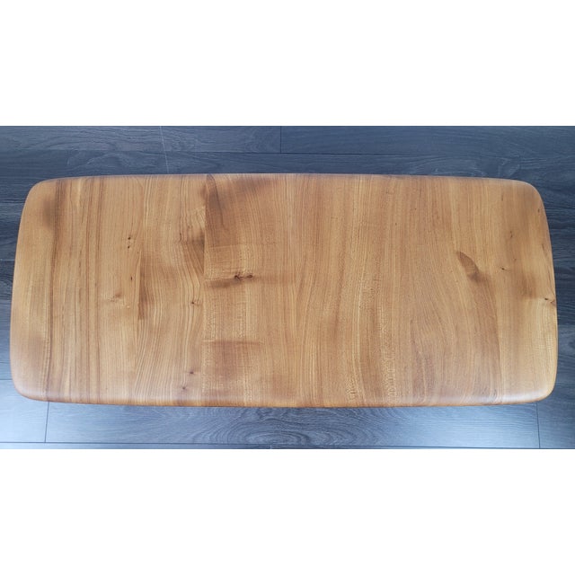 Brown Model 459 Coffee Table by Lucian Ercolani for Ercol, 1970s For Sale - Image 8 of 9