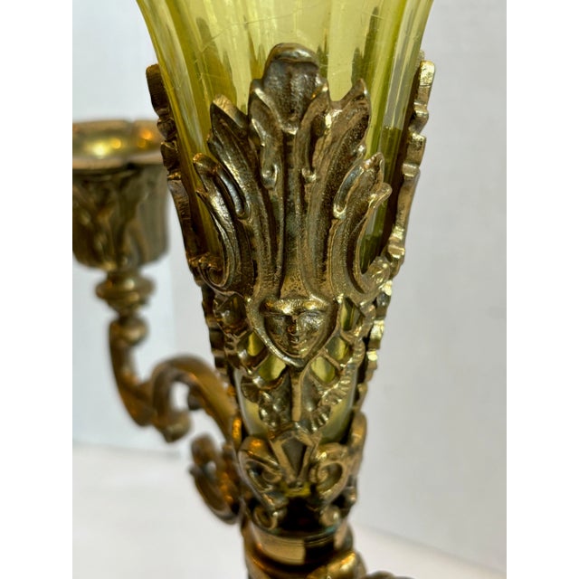 19th Century French Bronze Epergne For Sale - Image 11 of 12