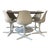 1960s Vintage Arkana Furniture Maurice Burke Dining Table and Six Chairs - Set of 7 For Sale
