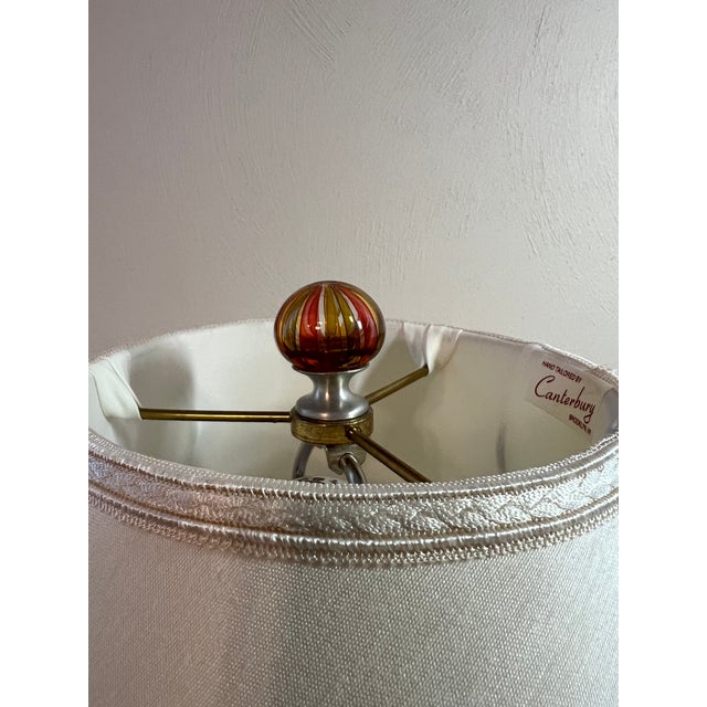 Contemporary Tracy Glover Hand Blown Glass Lamp For Sale - Image 3 of 4