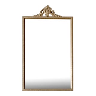 Antique Victorian Gold Frame Mirror For Sale