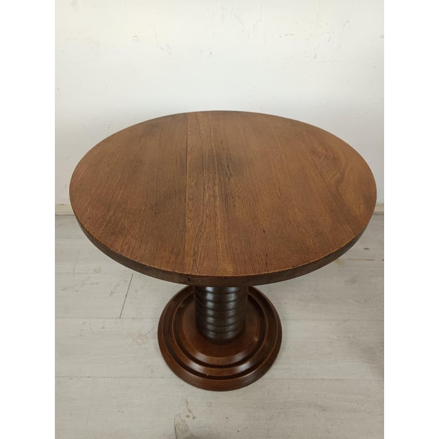 1940s Brutalist Guéridon Table by Charles Dudouyt, 1940s For Sale - Image 5 of 18