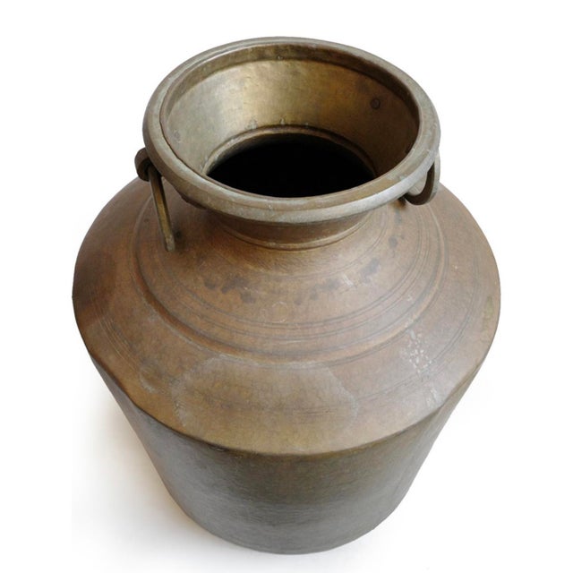 Antique Indian Brass Vessel Chairish