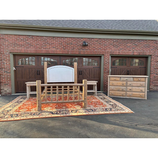 Rustic, Handmade Queen Bed - Bed Only For Sale In Cleveland - Image 6 of 6