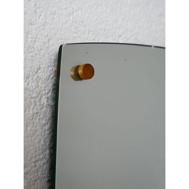 1950s Vintage Scandinavian Mirror, 1950s For Sale - Image 5 of 7