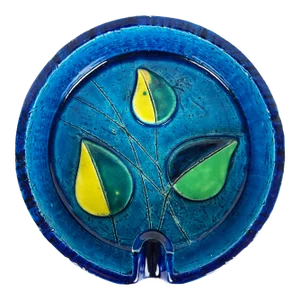 Aldo Londi Rimini Blue Ashtray for Bitossi