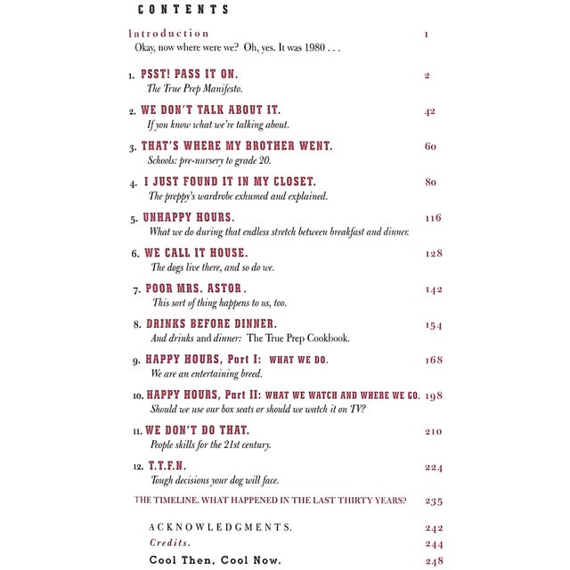 "True Prep" 2010 Birnbach, Lisa For Sale In New York - Image 6 of 12