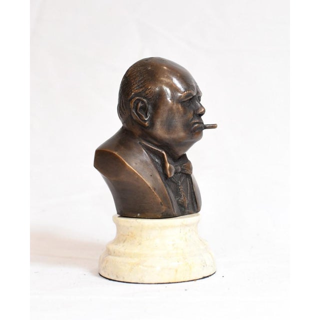 Excellent bronze casting of Sir Winston Churchill – our war hero and great leader. The artist has truly captured the...