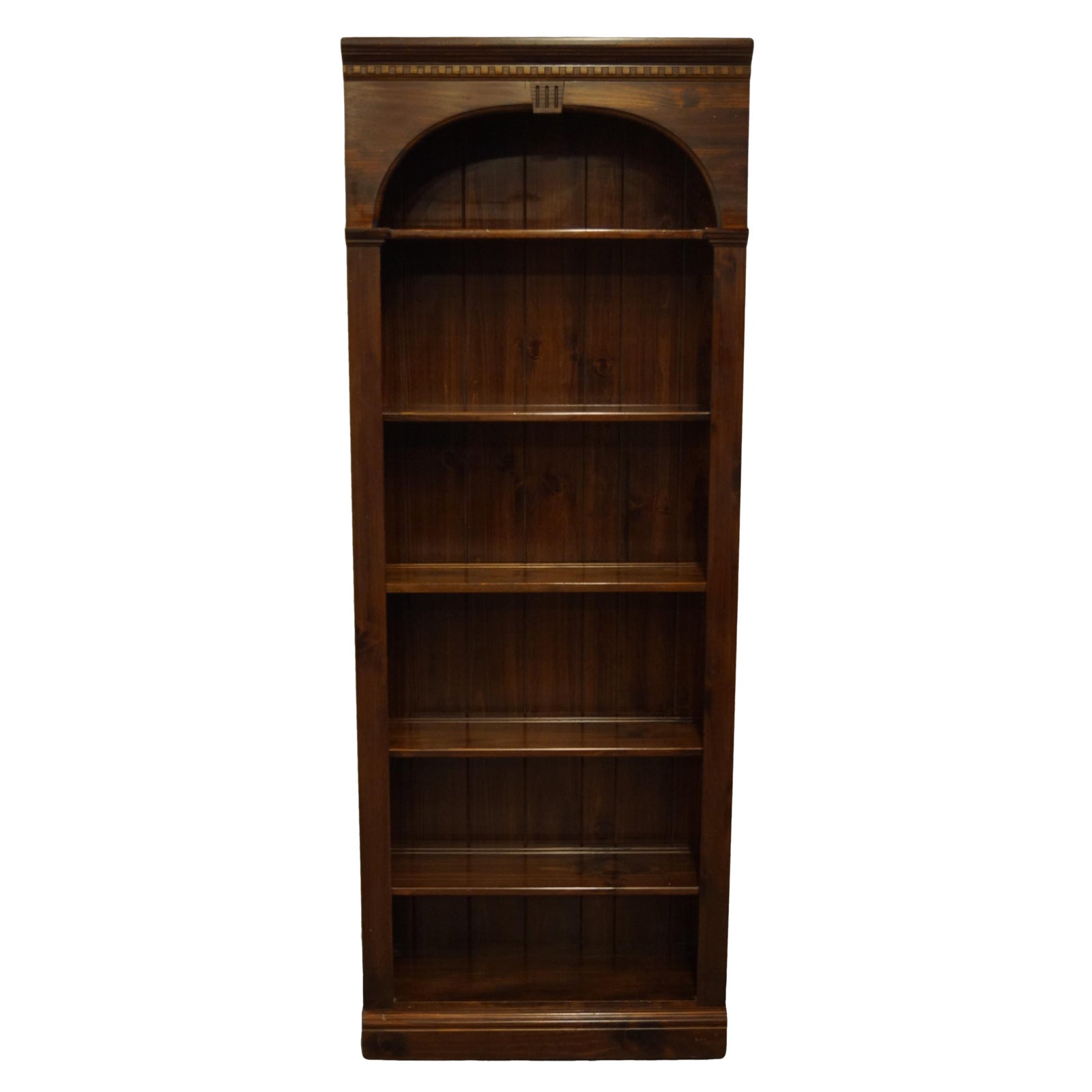 Ethan Allen Antiqued Pine Old Tavern Bookcase Chairish