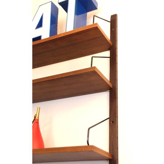Mid-Century Royal System Wall Shelf by Poul Cadovius for Cado, Denmark, 1960s For Sale - Image 9 of 15