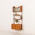 This fully renovated scandinavian teak wall unit comes from norway from the 1960s. It is a completely modular shelving...