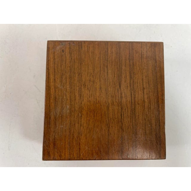 Vintage Middle Eastern Moorish Inlaid Marquetry Mosaic Box For Sale - Image 12 of 12