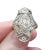 Early 20th Century Antique Diamond Edwardian Ring Size 6.5 For Sale - Image 5 of 6