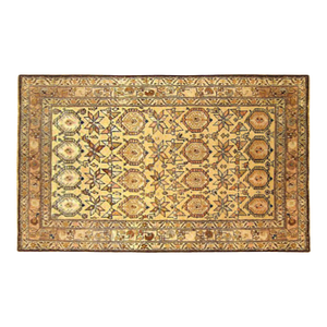 Antique Persian Kurd Rug, Small Size, W/ Paisley Design