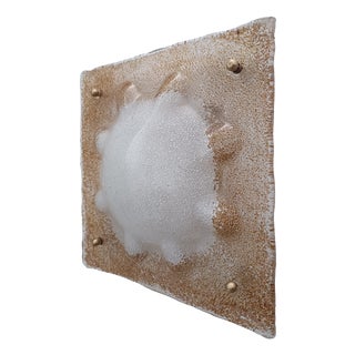 Murano Glass Wall Sconce from Mazzega, 1970s For Sale