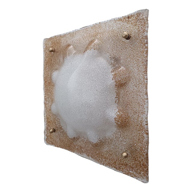 Murano Glass Wall Sconce from Mazzega, 1970s For Sale