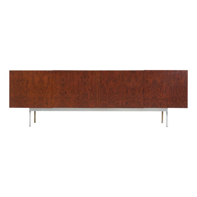 B40 Minimalist Sideboard in Rosewood by Dieter Wäckerlin for Behr, 1950s For Sale
