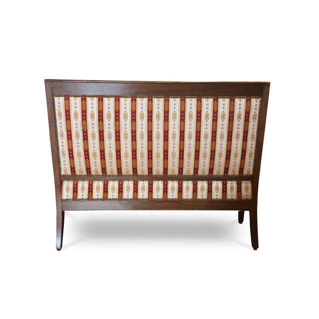 19th Century Vintage Empire Mahogany Salon - Set of 5 For Sale In New York - Image 6 of 9