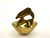 1970s Vintage 1960's Mid-Century Swimming Dolphins Brass Trinket Dish For Sale - Image 5 of 8