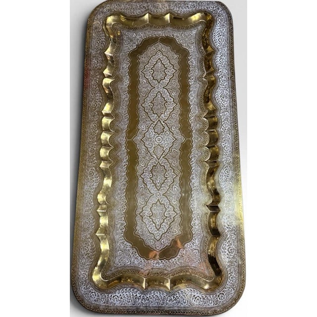Mid-Century Moroccan Brass Spider Coffee Table Introduce a captivating blend of exotic Bohemian luxury and sculptural Mid-...