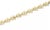 23553 - Ound Starfish 14k Yellow Gold Cut Design Link Bracelet For Sale - Image 4 of 5