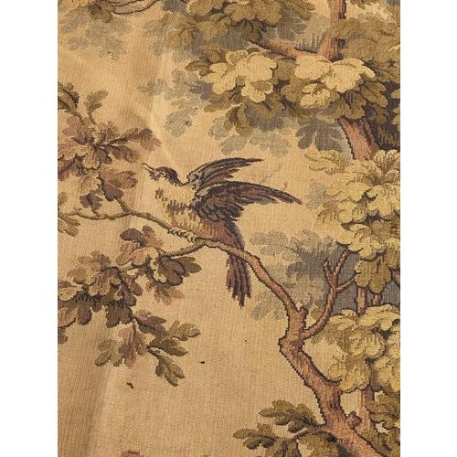 Vintage French Aubusson Style Jacquard Tapestry, 1940s For Sale - Image 10 of 18