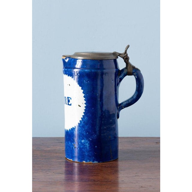 Height: 22 cm Diameter: 15 cm A crack to upper part of the body, stable. Some glaze losses to top edge and light wear...