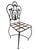 French Wrought Iron Chairs, 1970s, Set of 4 For Sale - Image 10 of 16
