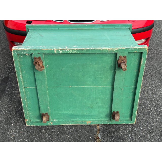 Diamond Chest - Charming and Original 19th Century Artisan Painted Chest For Sale - Image 9 of 9